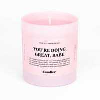 You're Doing Great Candle