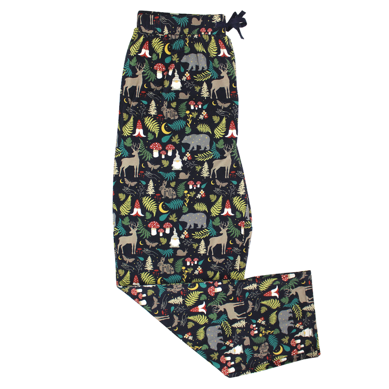 Night Forest Adult Lounge Pajama Pants