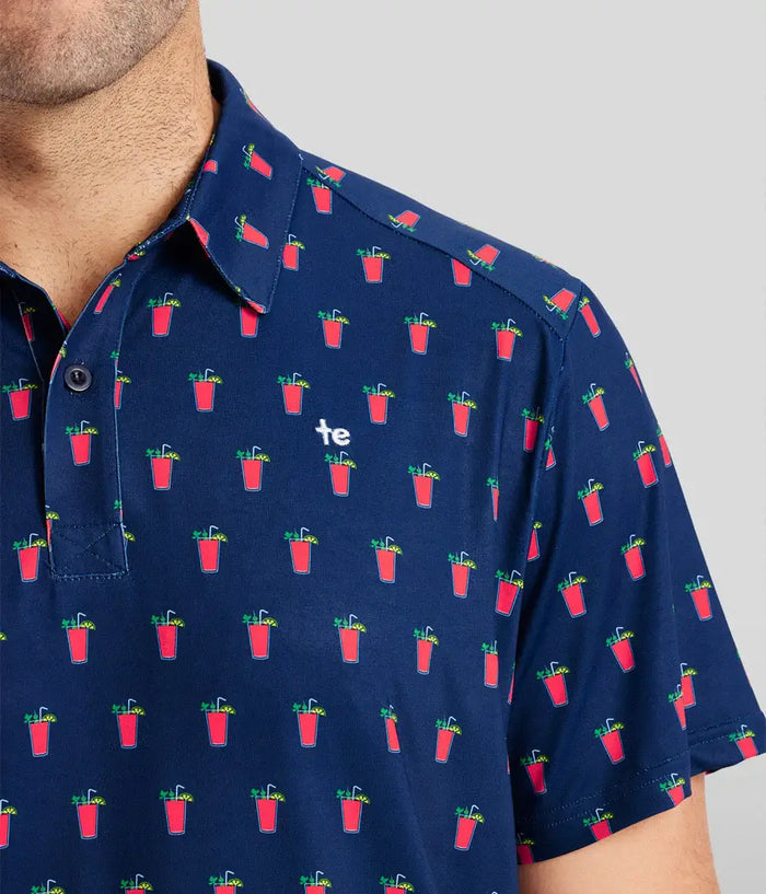 Bloody Mary Men’s Golf Polo Shirt