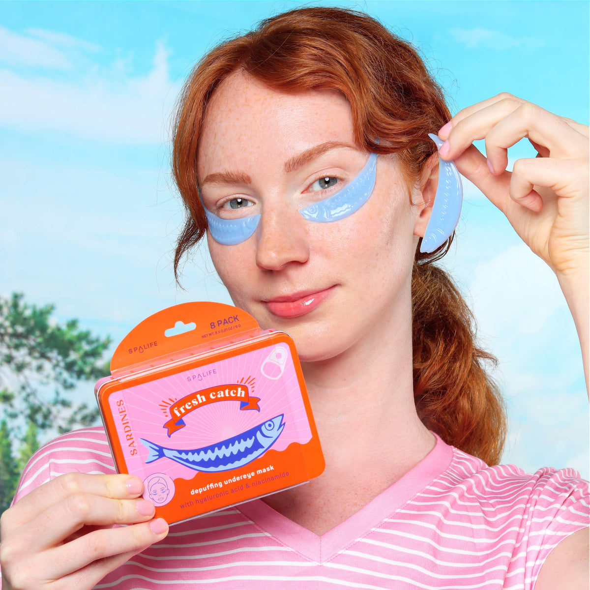 Fresh Catch De-Puffing Undereye Patches l 8 Pack
