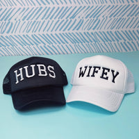 Black Hubs Trucker Hat