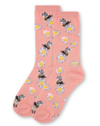 Daisy Bees Crew Sock