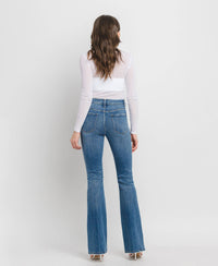 High Rise Full Length Bootcut Jeans