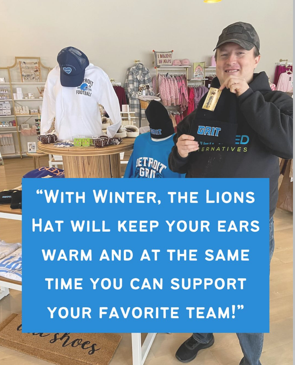 Detroit Grit Winter Beanie