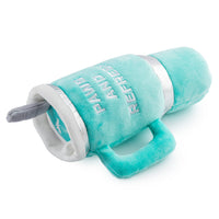 Snuggly Cup Dog Toy in Teal
