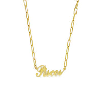 Zodiac Chain Necklace