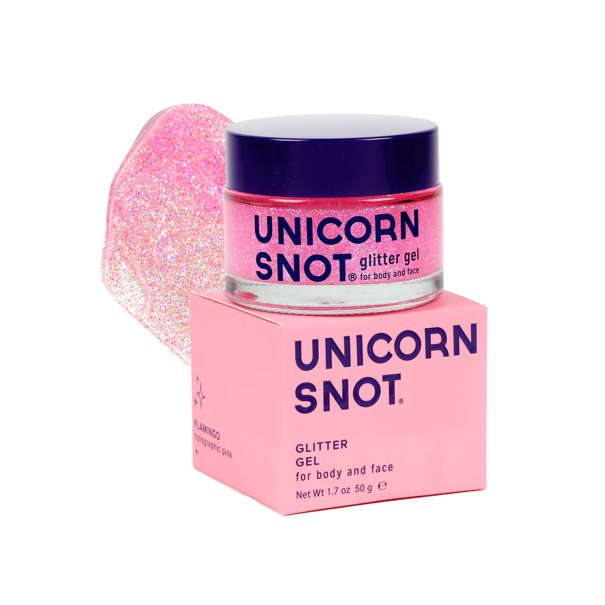 Glitter Gel | Flamingo-Pink | Body Glitter