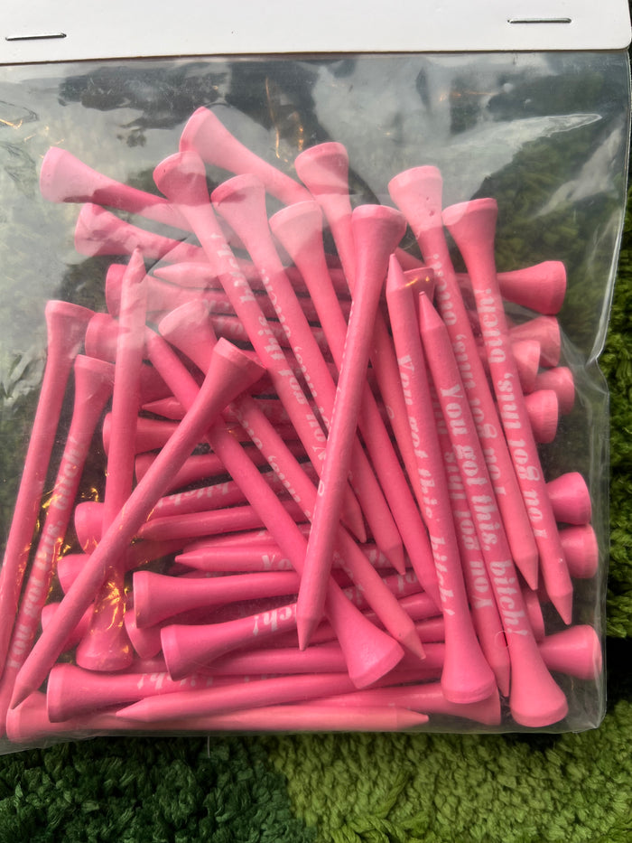 You Got This Bitch, Golf Tees, LIGHT PINK