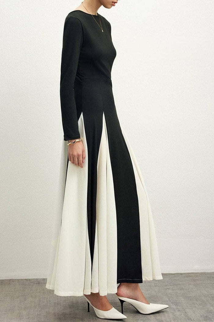 Dusk Till Dawn Dress in Monochrome