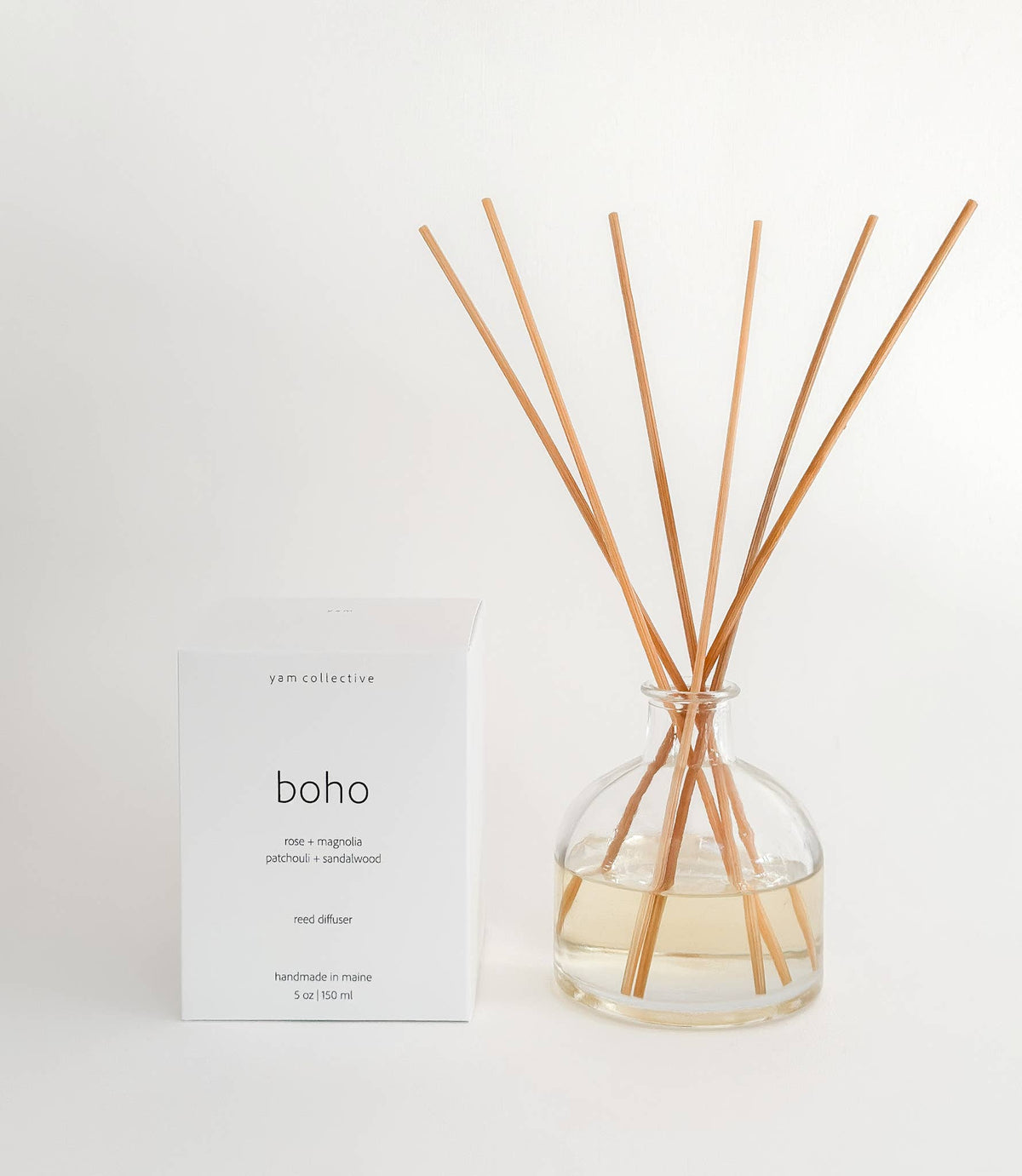 Reed Diffuser- BOHO: Rose, Sandalwood