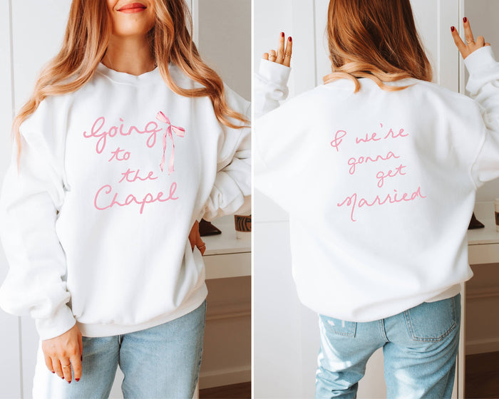 Going to the Chapel Bridal Crewneck