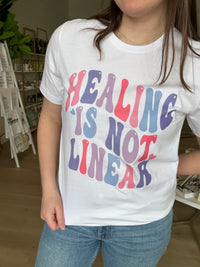 White Healing Is Not Linear T-Shirt