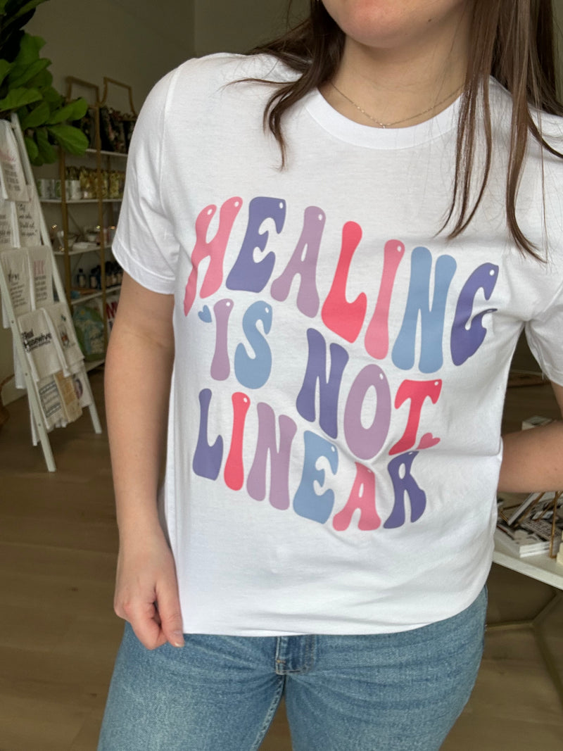 White Healing Is Not Linear T-Shirt