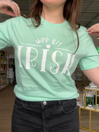 Wee Bit Irish Tee in Mint