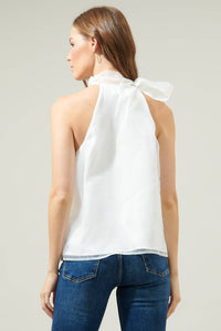Dalet Dime Organza Tank Top