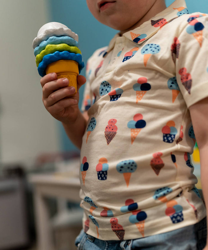 Short Sleeve Polo Tee Summer Treat