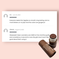 Jax Organix SPF 16 Tinted Lip& Face Balm: Sandy Rose Shimmer