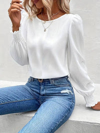 Summer Feelings Blouse in White