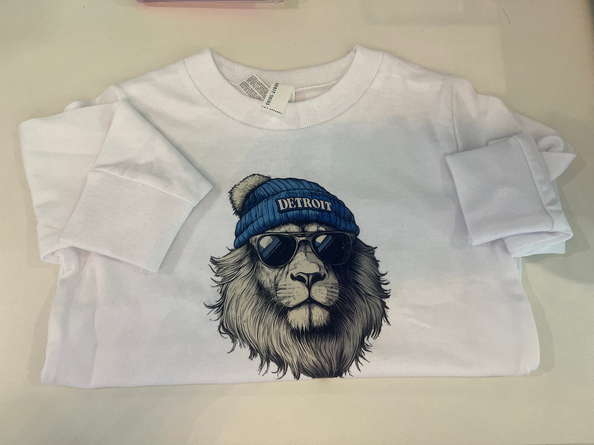 Youth Detroit Lions Long Sleeve Tee