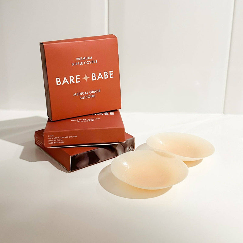 Invisible Non-Adhesive Nipple Covers: Honey