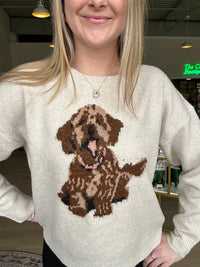 Playful Puppy Sweater