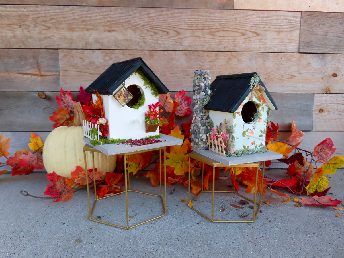 CommuniCare Handcrafted Birdhouses