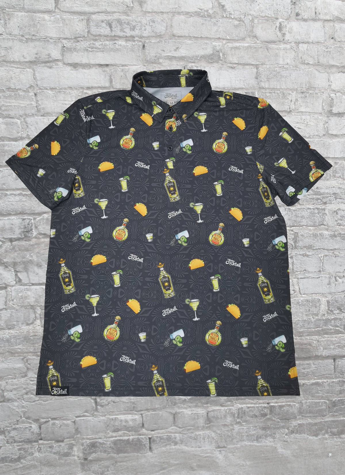 Tacos & Tequila Mens Polo