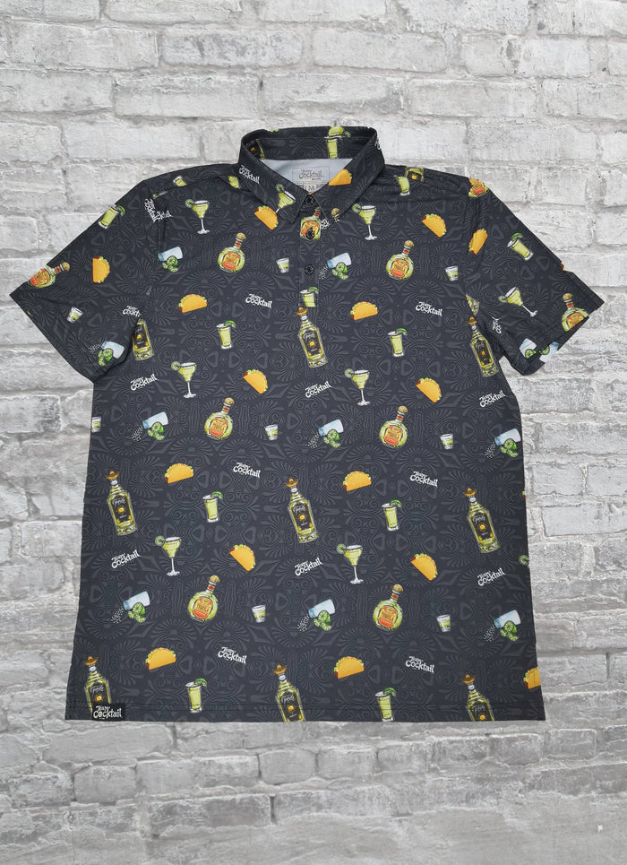 Tacos & Tequila Mens Polo