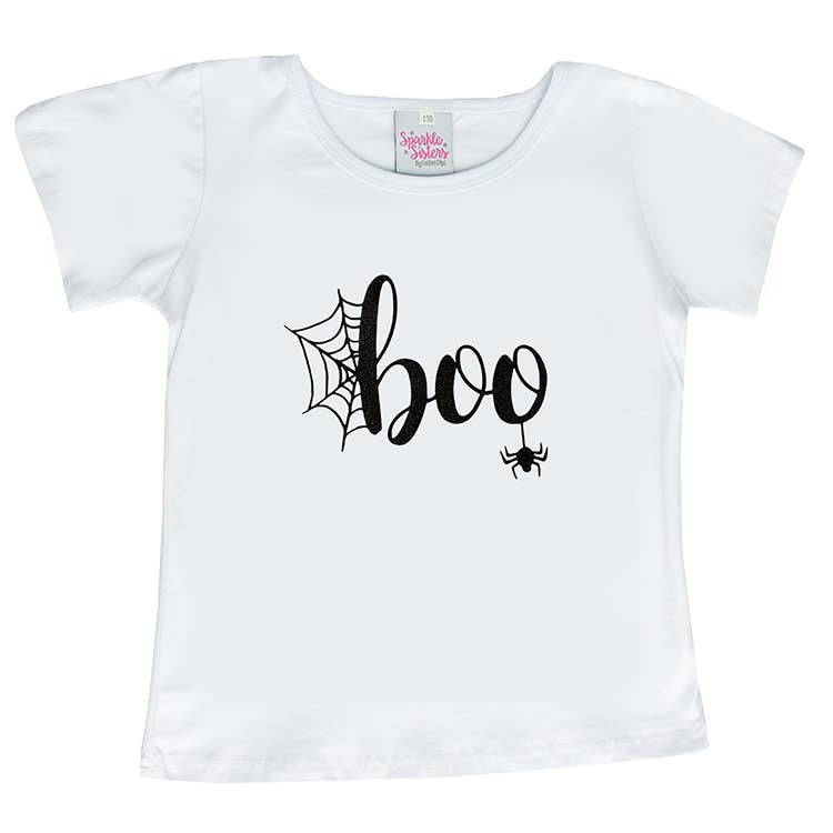 Kid's Halloween Tee in White