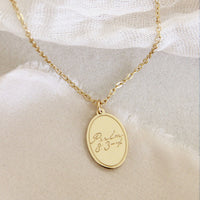 Moon and the Stars Necklace, Psalms 8:3-4
