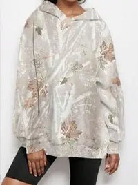 Forest Camo Oversized Hoodie