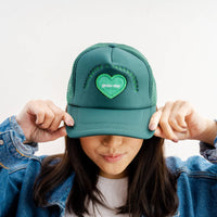 Green Game Day Trucker Hat - Green