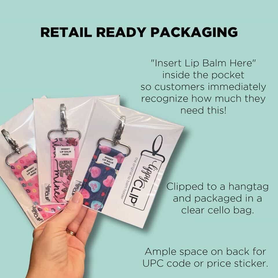 Cheers! LippyClip® Lip Balm Holder for Chapstick