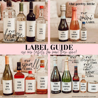 New Grandparent Gift Wine Label