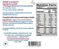 Michigan Blueberries & Cream Dip Mix