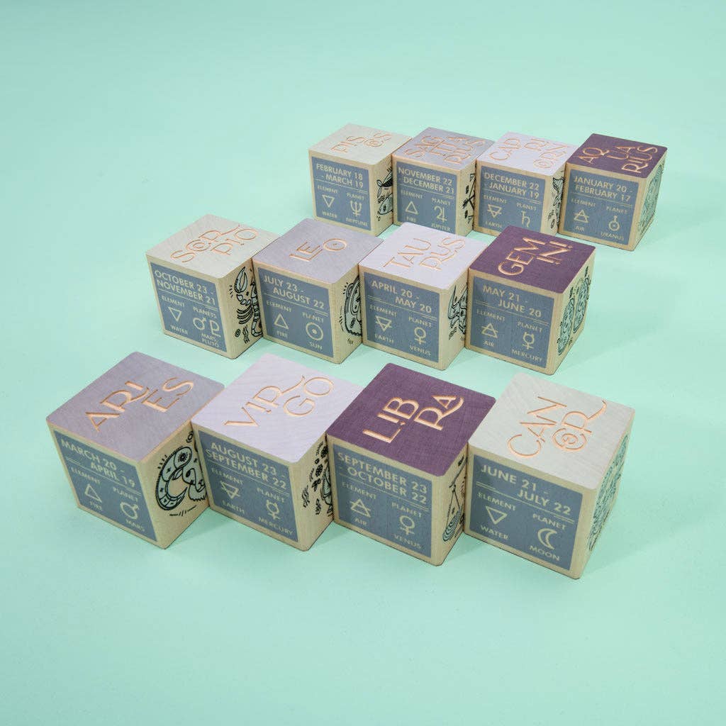 Zodiac Blocks Uncle Goose Zodiac Blocks