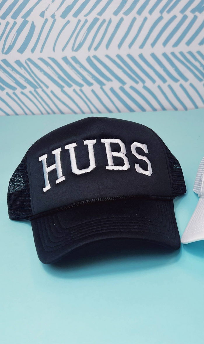 Black Hubs Trucker Hat