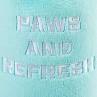 Snuggly Cup Dog Toy in Teal