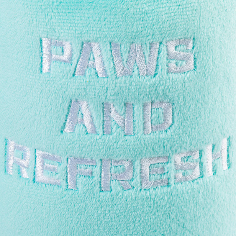 Snuggly Cup Dog Toy in Teal