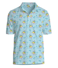Tacosaurus Golf Polo