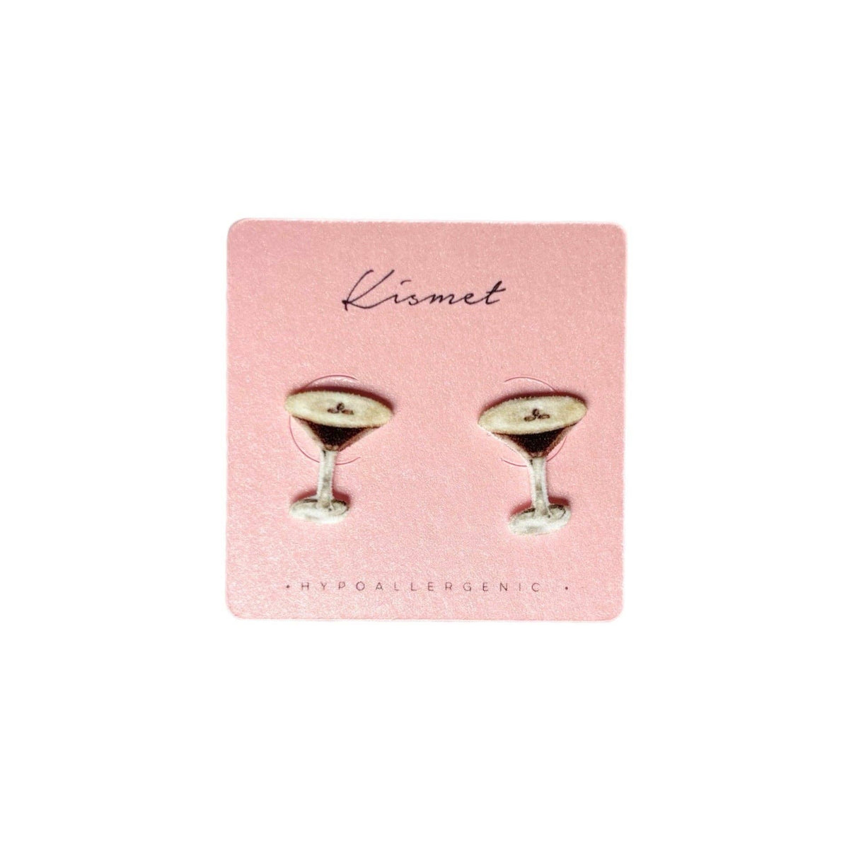 Espresso Martini Stud Earrings