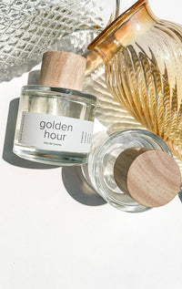 Eau de toilette: Golden Hour / mandarin, bergamot, gardenia