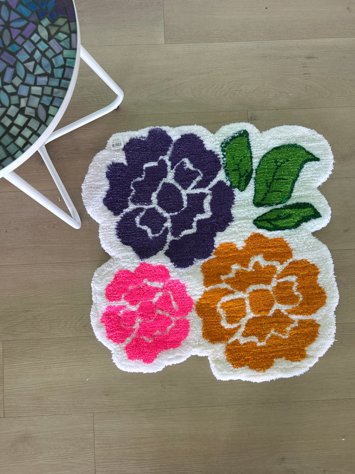 Handmade Floral Rug - CMI Collection