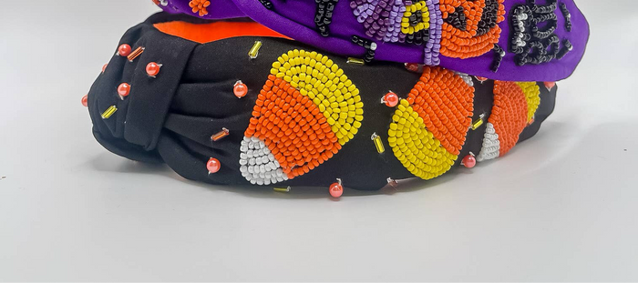 Candy Corn Halloween Headband
