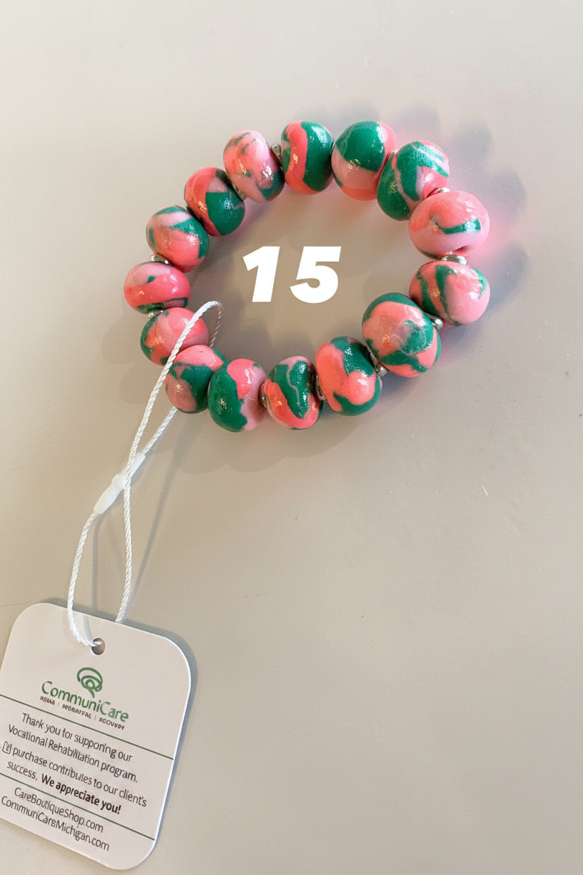 CMI Polymer Beaded Bracelet