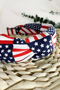 Flag Day Knotted Headband