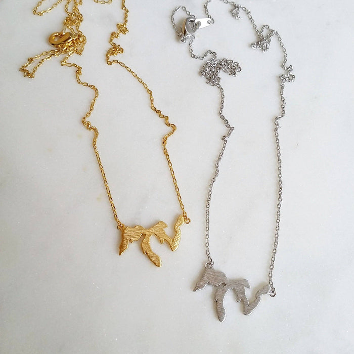 Great Lakes Necklace in Silver
