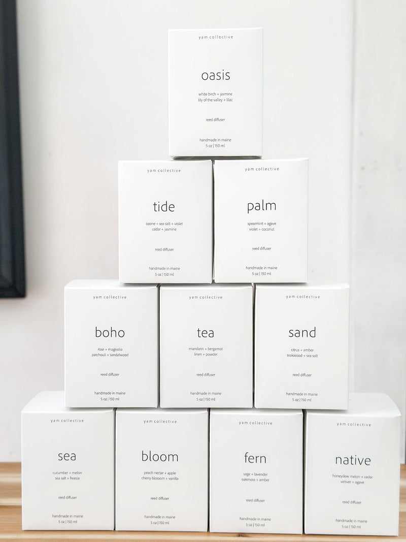 Reed Diffuser- BOHO: Rose, Sandalwood