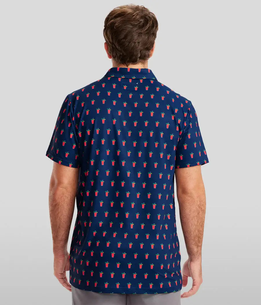 Bloody Mary Men’s Golf Polo Shirt