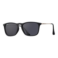 Matte Black + Gold Polarized Lens